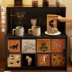 Desktop water cup multi-layer countertop placement rack