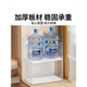 Acrylic bay window bookshelf balcony book storage