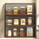 Kitchen multi-layer storage rack seasoning bottle storage rack
