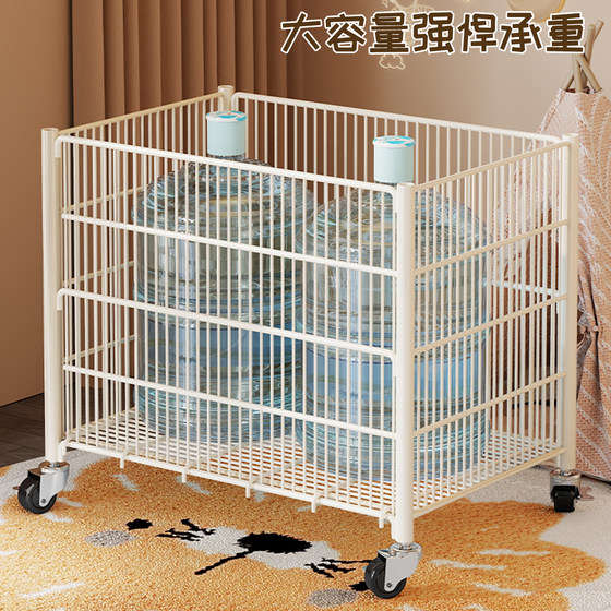 Large capacity removable toy storage rack