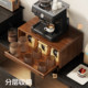 Solid wood coffee machine storage rack tabletop