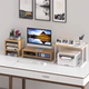 Printer desk double layer computer storage rack