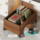 Solid wood book storage box removable