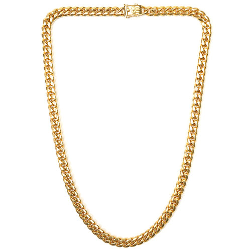 THE GOLD GODS Miami Cuban 古巴8MM镀金项链 - 图3
