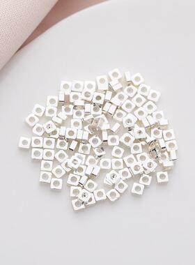 18K包金迷你方形小碎金隔珠手链