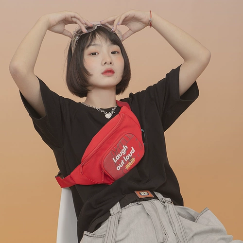 Сумка через плечо, спортивный универсальный японский рюкзак в стиле хип-хоп для отдыха, в корейском стиле