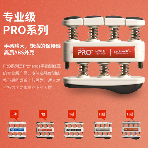 Prohands指力器钢琴吉他古筝手指训练器指法灵活指压练习器练指器 - 图3