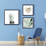 Квадратная настенная индивидуальная фоторамка из натурального дерева, 38, 40, делается под заказ