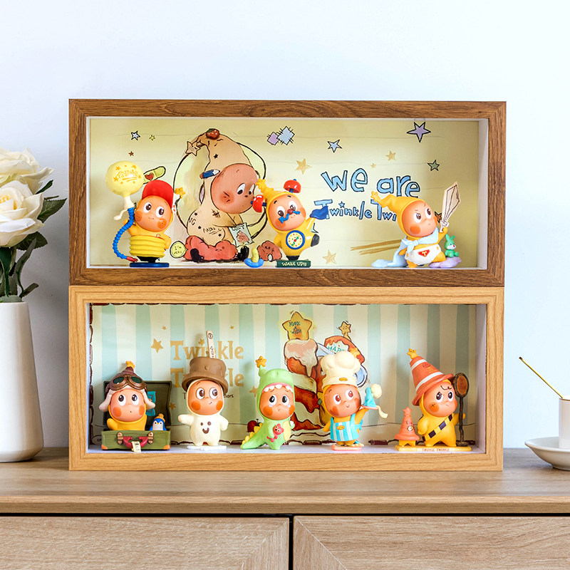 泡泡玛特我们都是星星人系列手办可爱潮流玩具摆件相框收纳展示盒,淘宝优惠券,粉丝福利购,淘宝优惠卷