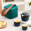Gradient Sandblasting Quick Cup Travel Tea Set Portable Outdoor Camping Picnic Tea Making Custom Engraved LOGO Advertisement