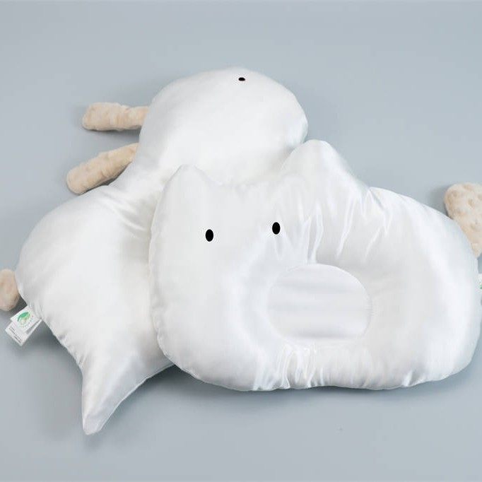 婴儿四季通蚕丝用定型枕矫正新生宝宝头型防偏头安抚睡觉防螨,淘宝优惠券,粉丝福利购,淘宝优惠卷