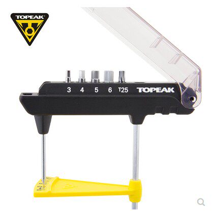 TOPEAK 指针式扭力扳手 超值附5套筒 TPS-SP07自行车工具 - 图2