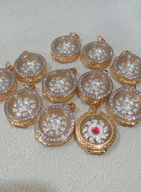 泰国佛牌 风火轮掩面吊坠 新款 项链手链配饰