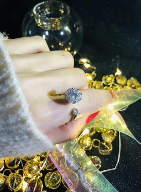 精泰默佛泰阁男女合金转转戒指