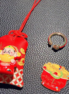 泰国佛牌 昭坤天 戒指 手绳 小红绳三件套 2025年新款