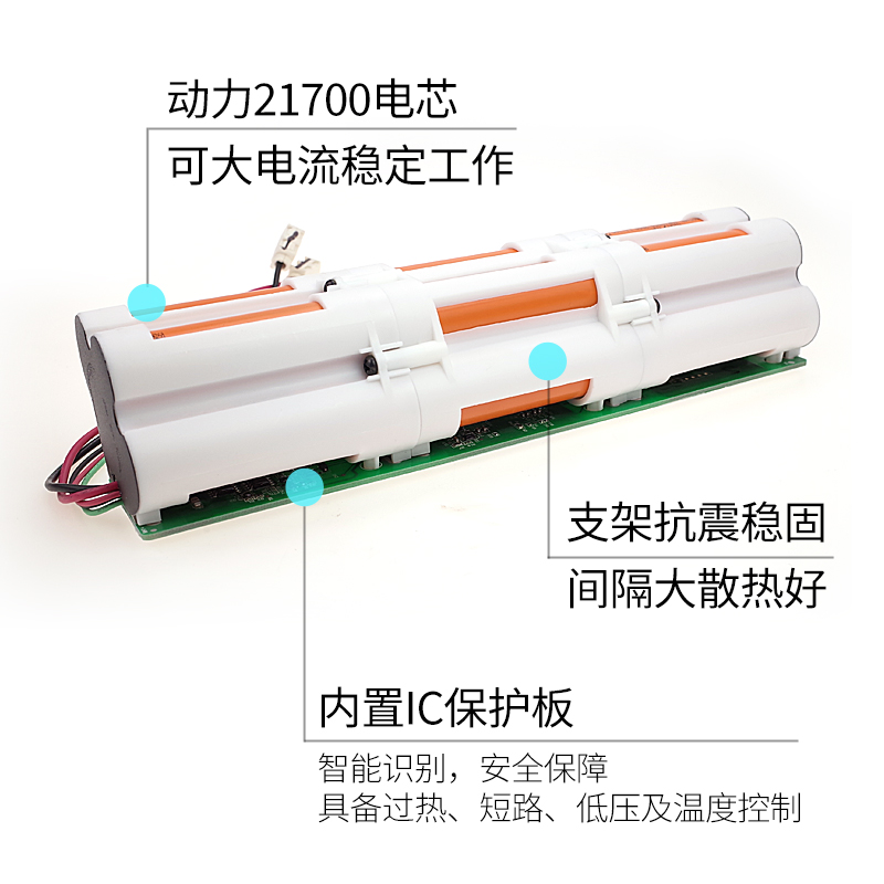 适用美的洗地机电池X8 X9 PRO吸尘器G4 T9 FC9 G6 G7 G3 X10配件 - 图2