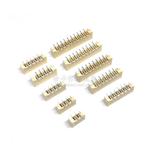 FPC/FFC插座单面接立贴无锁 1.0mm-4P/6P/8P/9P/10P/12P/14P/20P - 图1