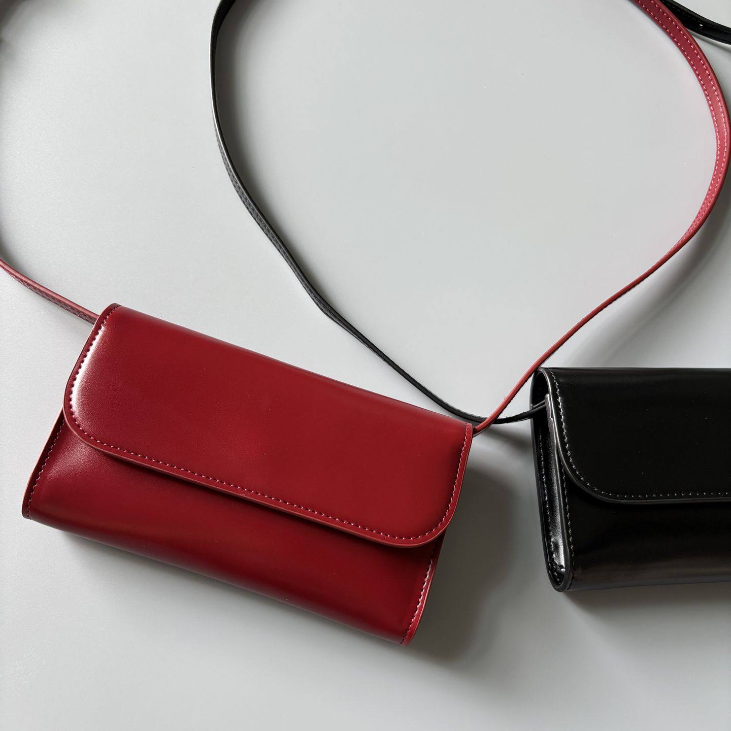 韩版小众款 极简多功能小方包 牛皮斜跨小包手机包 单肩包迷你,淘宝优惠券,粉丝福利购,淘宝优惠卷