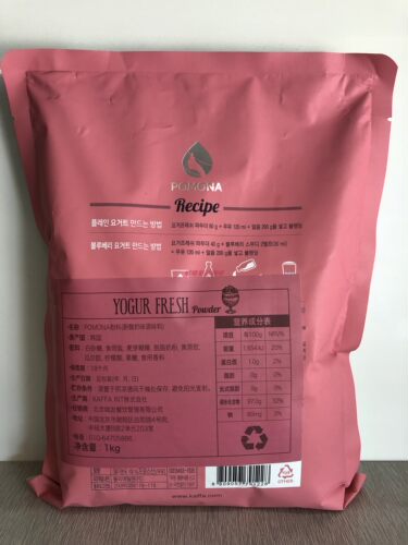 韩国进口波莫娜POMONA酸奶粉料优格粉料冰淇淋粉雪冰粉奶盖慕斯粉 - 图2