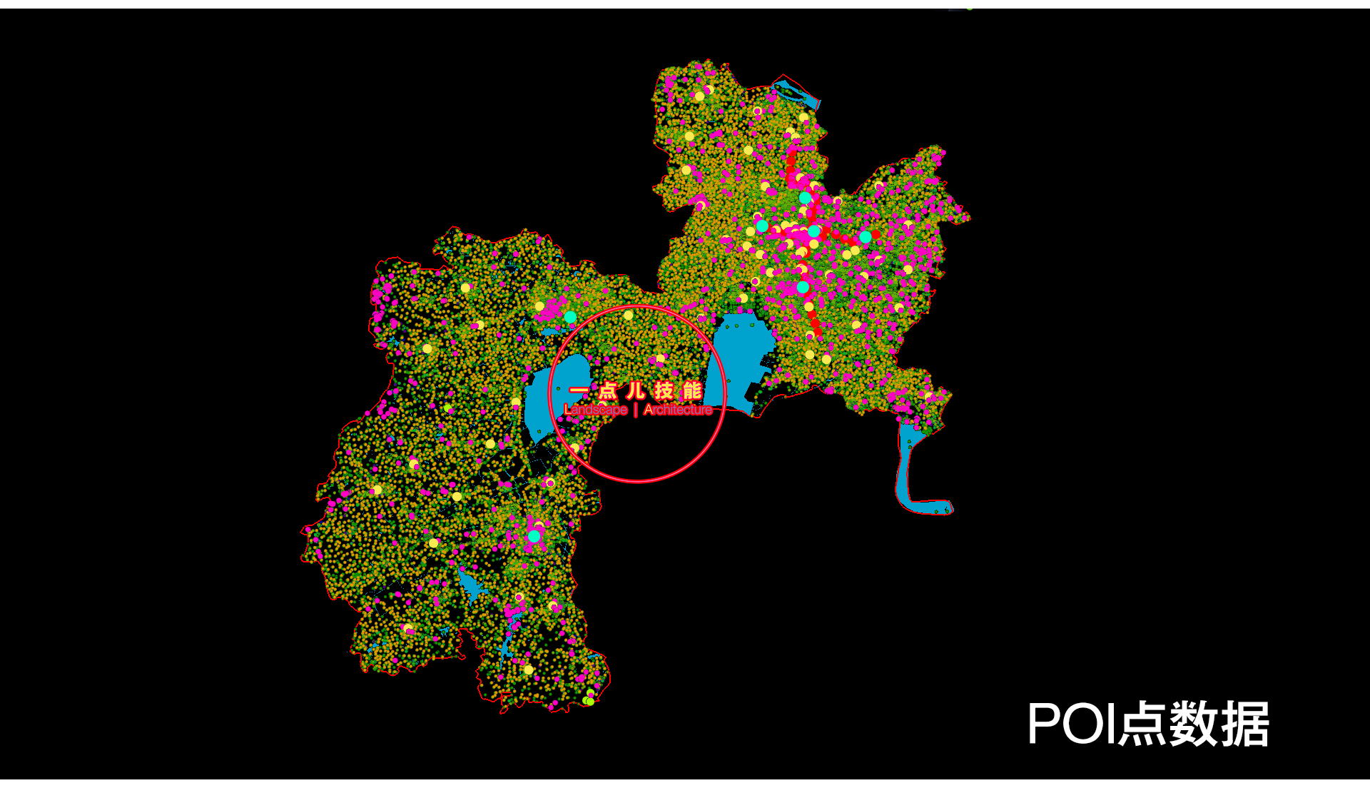 常州城市GIS数据SHP矢量建筑用地CAD绿地路网水系行政区划POI DEM - 图1