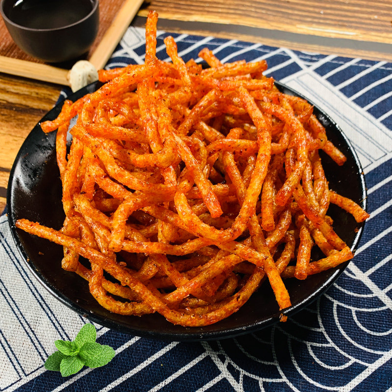 周氏华美香辣调味面制品蟹黄味面辣条麻辣网红休闲零食儿时怀旧,淘宝优惠券,粉丝福利购,淘宝优惠卷