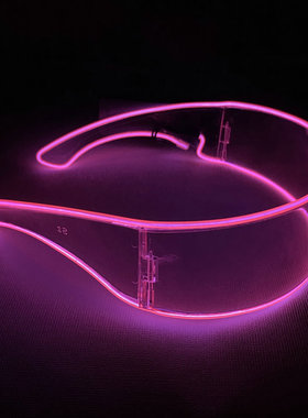 个性风酒吧道具送礼炫酷发光眼镜