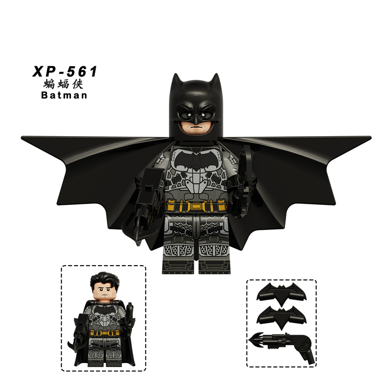 DC正义联盟基顿大本蝙蝠侠第三方KT1075积木人仔儿童拼装玩具-图1
