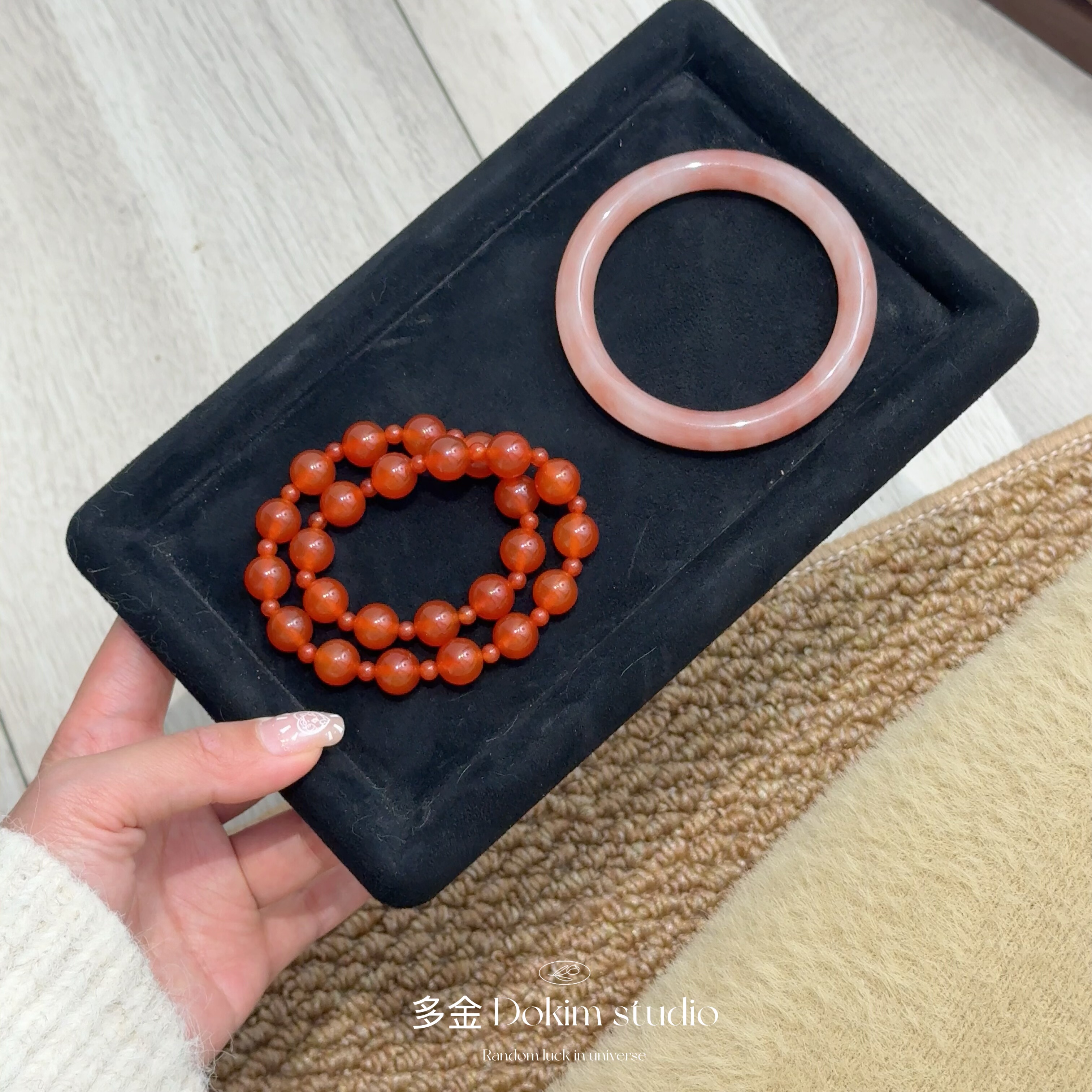 许妍妈咪同款天然红玛瑙手串女单圈双圈超显白本命年送礼闺蜜礼物,淘宝优惠券,粉丝福利购,淘宝优惠卷