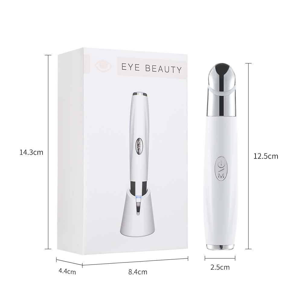 Electric Facial Eye Massager Pen Hot Compress Eye Beauty lip - 图2