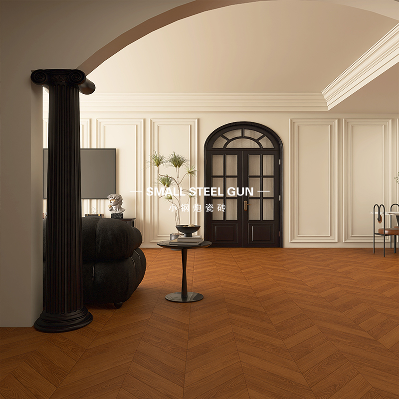 法式复古柔光天鹅绒1200鱼骨木纹瓷砖 客厅卧室阳台厨房木地板砖,淘宝优惠券,粉丝福利购,淘宝优惠卷