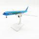 Wheeled aircraft model Boeing B777 China Eastern Airlines Passenger Jet Gift Ornament Alloy 1 400