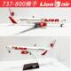 Simba Thai Lion Air 737 aircraft model with lights