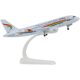 20cm Tibet Airlines A320 aircraft model ornament alloy material collection birthday gift travel souvenir