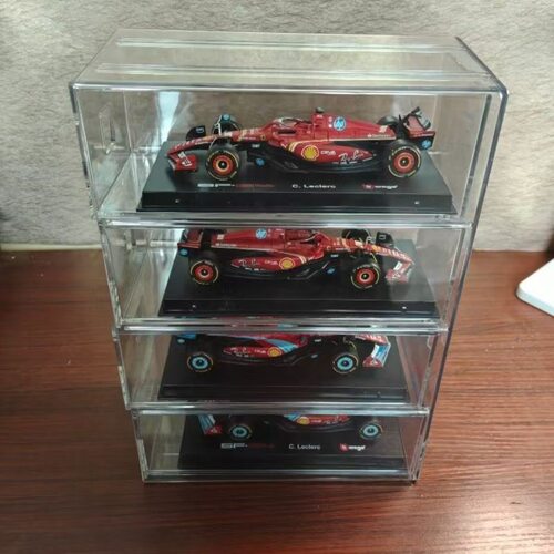 F1比美高1:43车模展示盒汽车模型收纳架亚克力透明防尘陈列柜山姆 - 图3