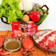 Limin hot pot dipping sauce small package Oden soup