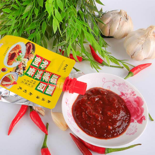 Limin 198g premium special Tianjin garlic chili sauce