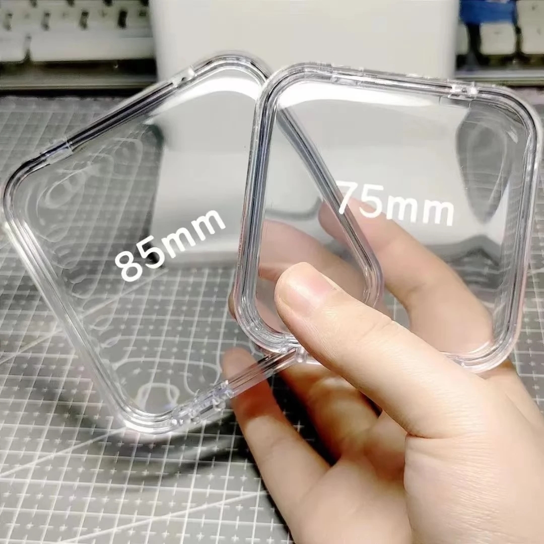 吧唧收纳盒密封防潮吃谷人透明亚克力穿戴甲徽章周边收纳盒防尘 - 图3