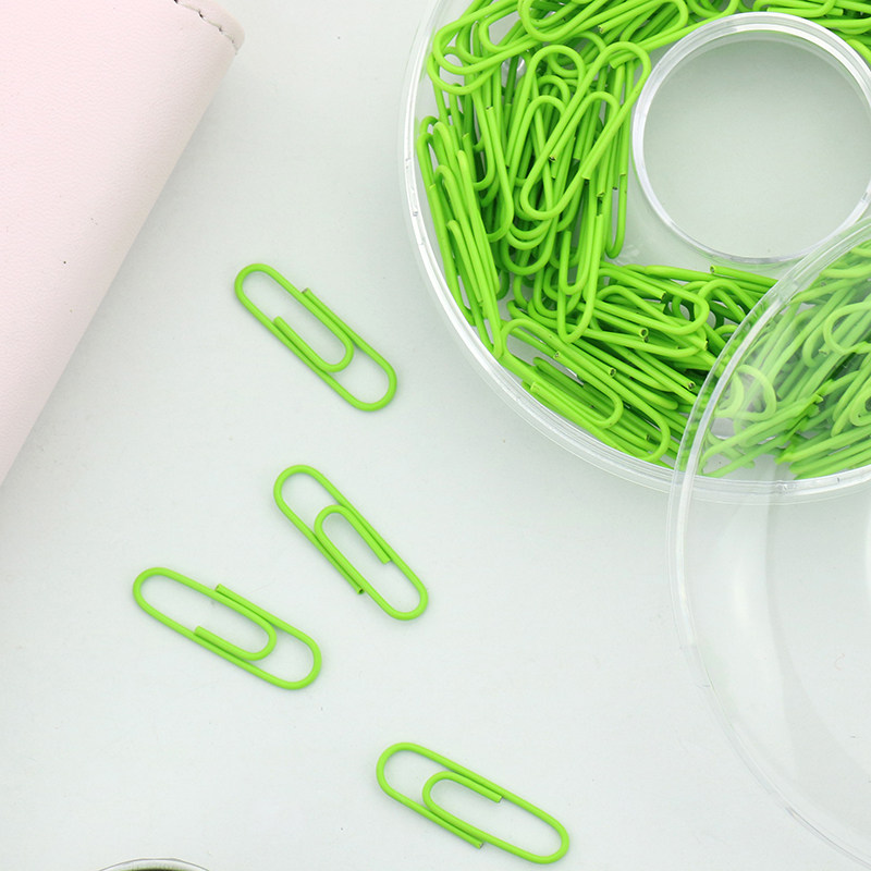 可爱甜甜圈彩色防滑回形针曲别针金属150枚办公学习用品装饰书签,淘宝优惠券,粉丝福利购,淘宝优惠卷