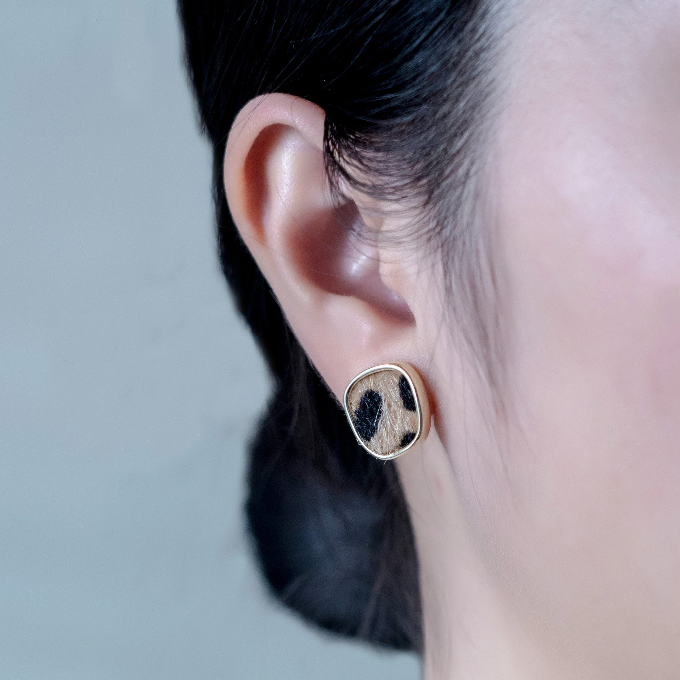 港风复古豹纹几何银针耳环简约高级感秋冬耳饰,淘宝优惠券,粉丝福利购,淘宝优惠卷