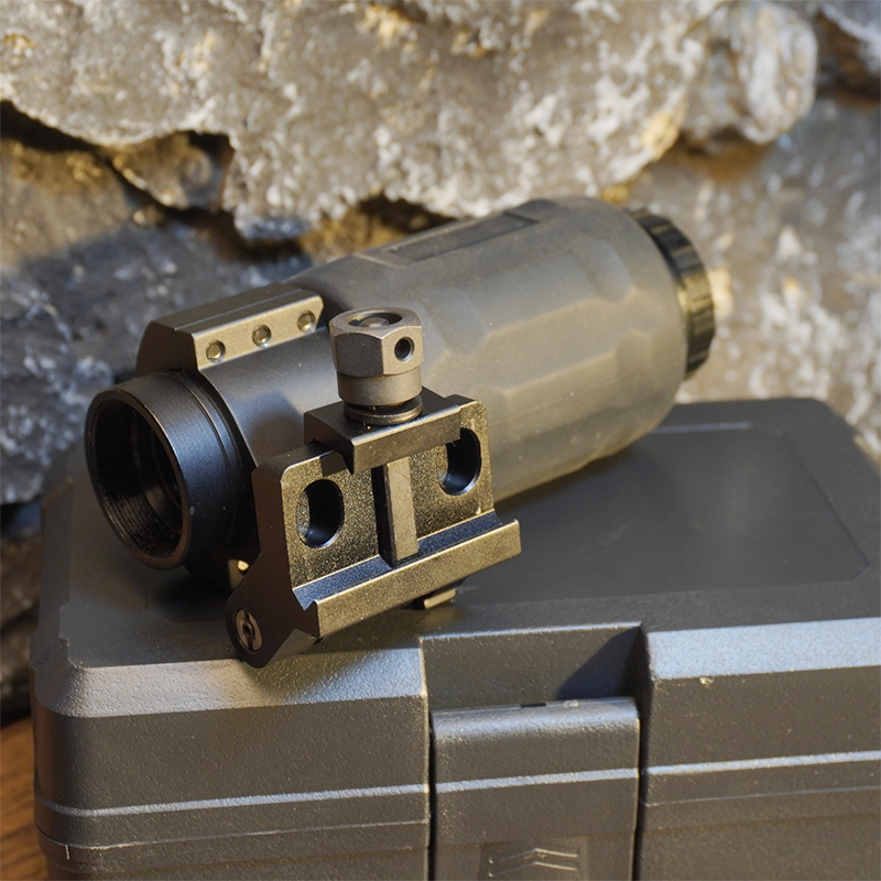 3xM2aimpiont组合导轨板高清精准望远镜模型器摆件弹弓ACOG备件 - 图1