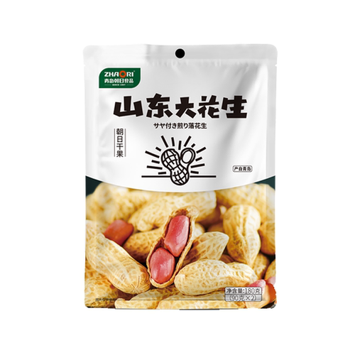ZHAORI青岛朝日花生烤花生山东原味落花生香酥180g新旧包装随机发 - 图3