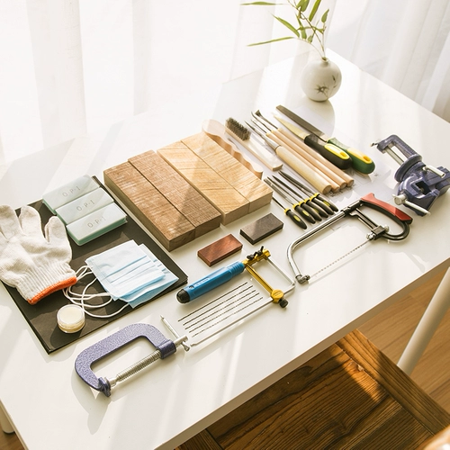 Набор инструментов, столярные изделия, ложка, креативные палочки для еды ручной работы, «сделай сам»