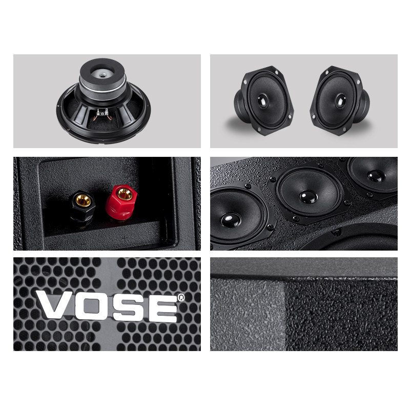 威仕vose k-105 10寸卡拉ok卡包箱 voseKTV/卡拉OK音箱