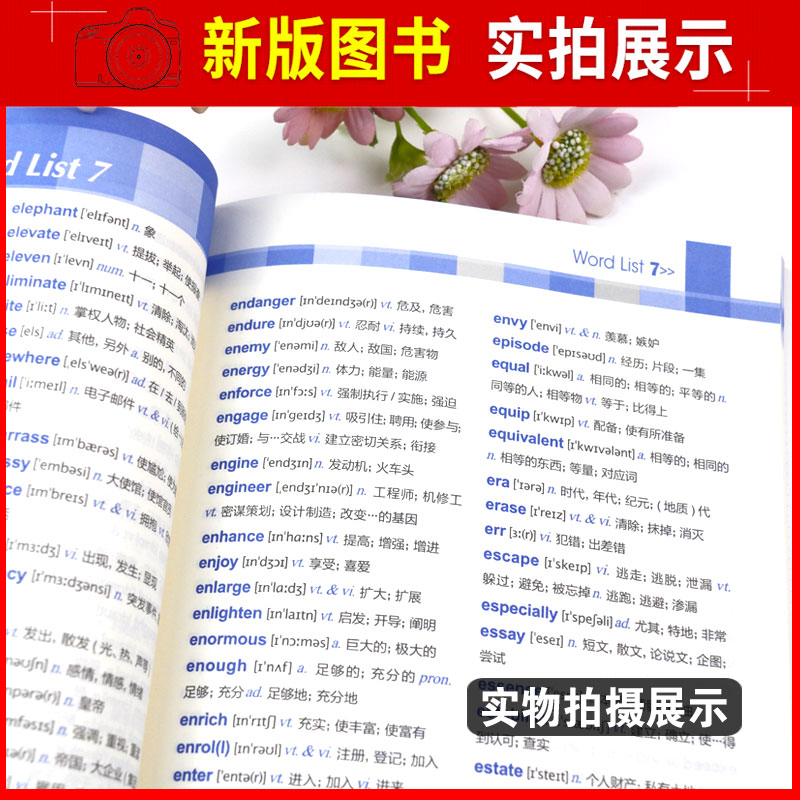 现货新东方四级英语新大纲词汇表 备考2024年6月新大纲所有词汇cet4 4级新词表核心词汇派生词网课 大学英语4级词汇书单词书资料 - 图1