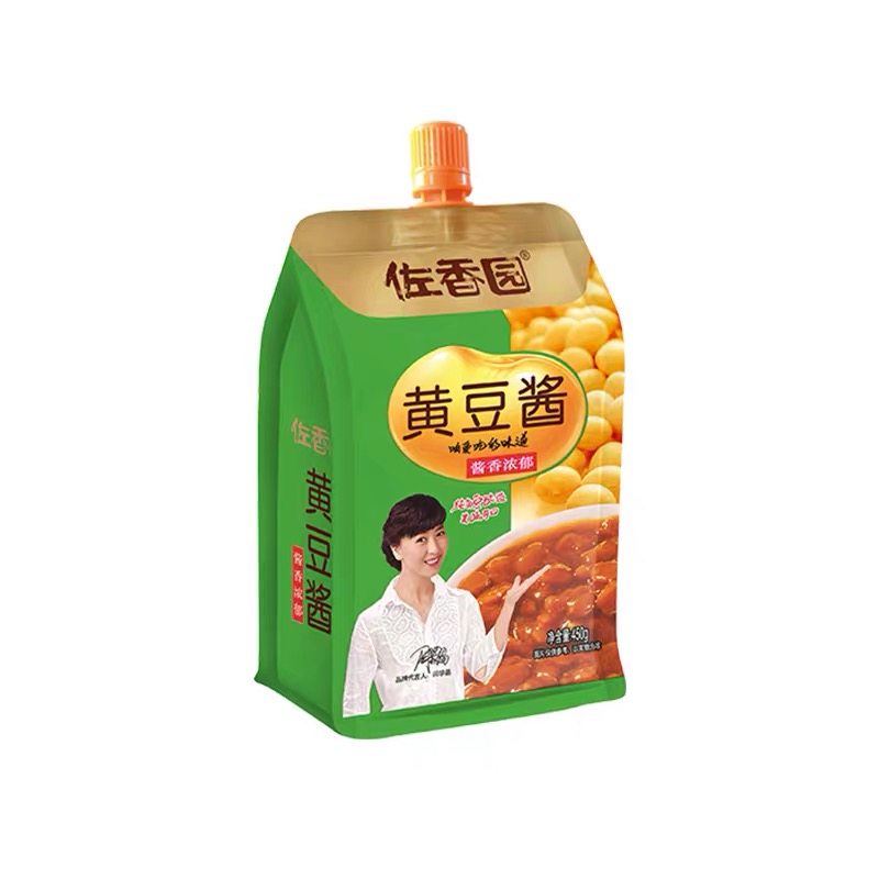 佐香园黄豆酱东北大酱黄豆酱大豆酱炖菜调味品450g×5袋包邮 - 图3