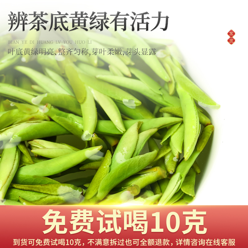 2024新茶明前头采毛峰特级绿茶嫩芽原产春茶兰花香型散装安徽茶叶