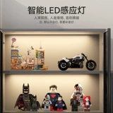 Lego, фигурка, стенд, стеклянный книжный шкаф, коробочка для хранения, статуя