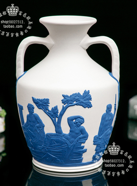 Wedgwood浮雕2010陶瓷波特兰花瓶