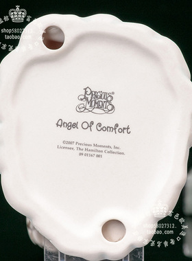 moments祝福天使玫瑰花水滴娃娃