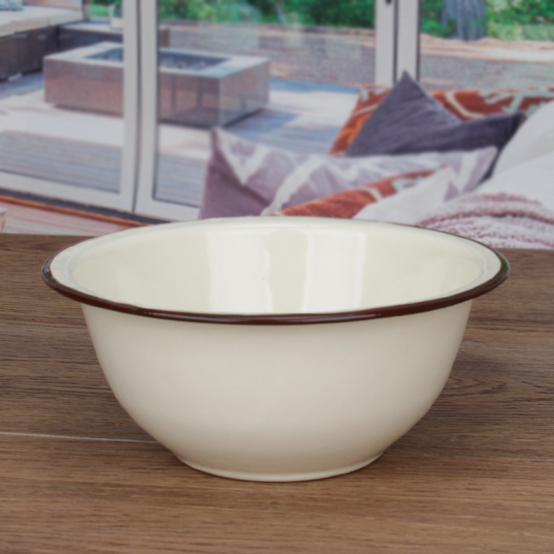 老式怀旧搪瓷饭碗快餐杯大缸子大号大容量菜汤盆和面盆泡面碗米白,淘宝优惠券,粉丝福利购,淘宝优惠卷